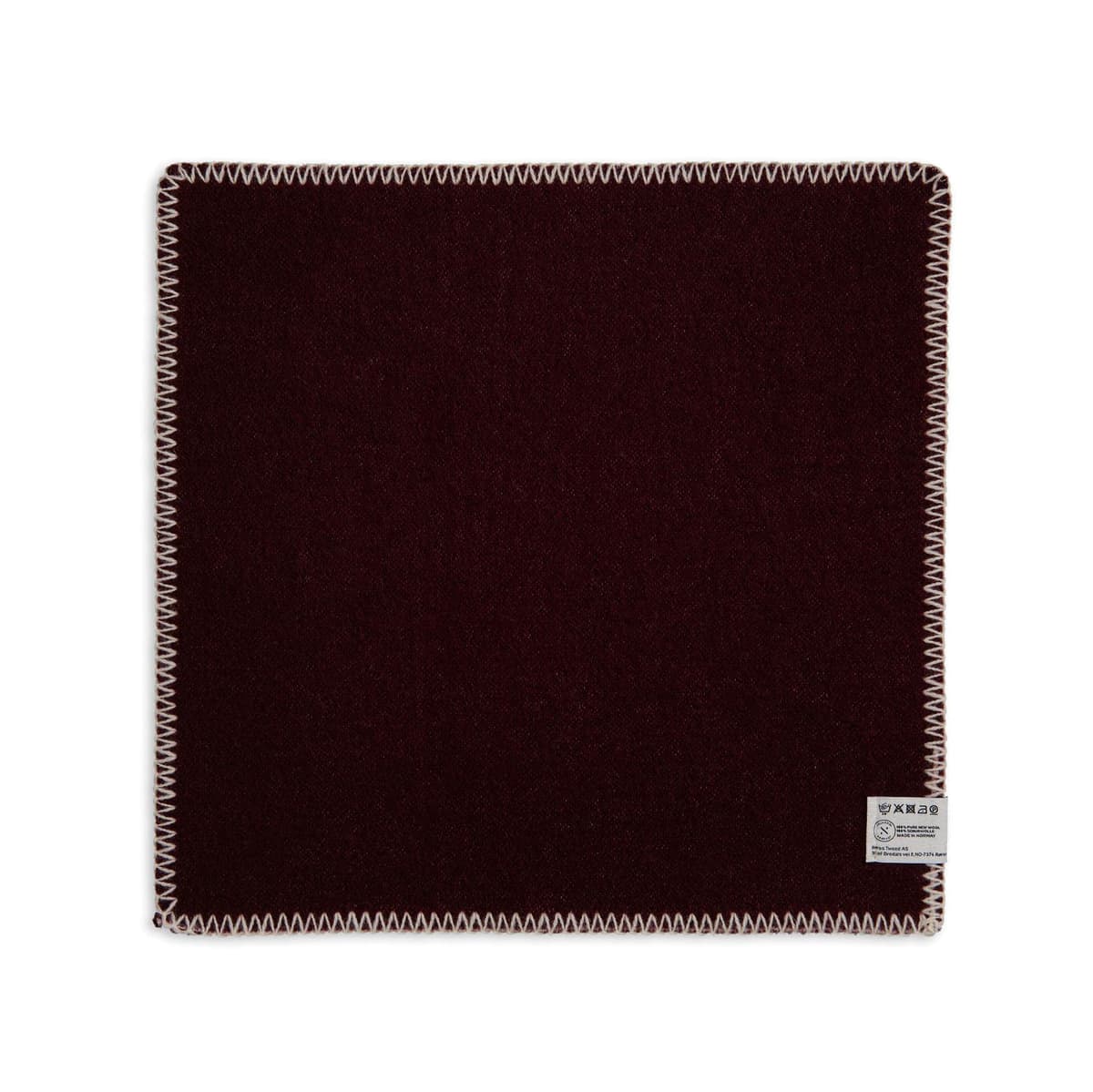 Røros Tweed Stemor Zitkussen 45x45 Wine