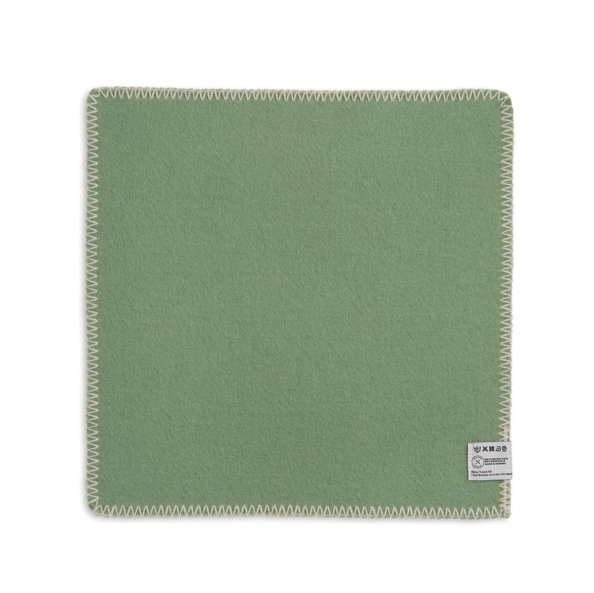 Røros Tweed Stemor Zitkussen 45x45 Misty Green