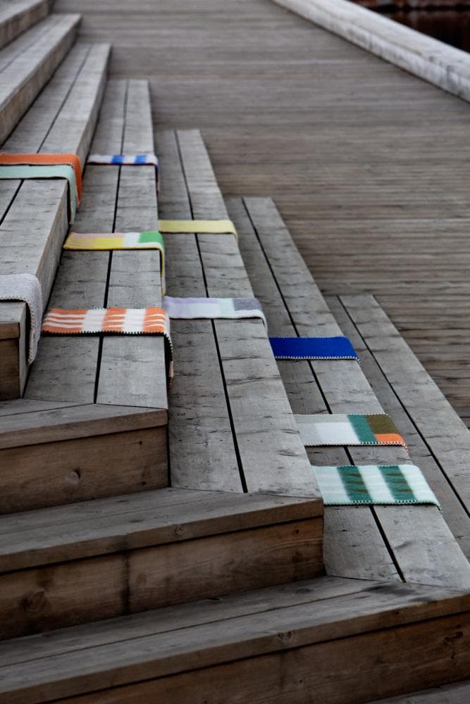 Røros Tweed Stemor Zitkussen 45x45 Dusty Pink thumbnail 2