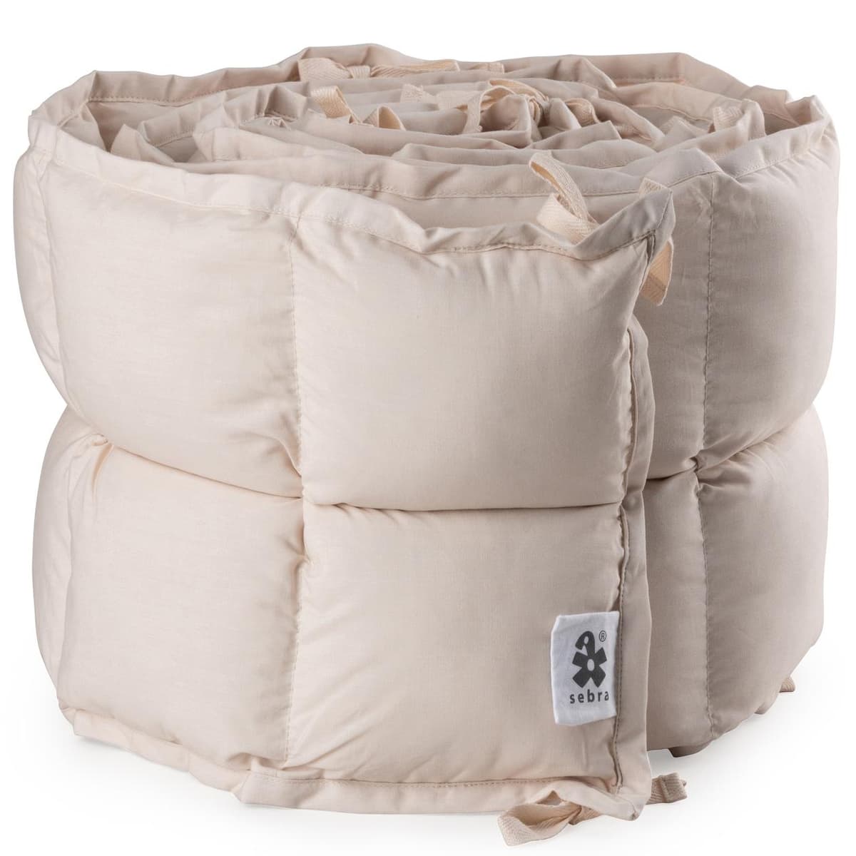 Sebra Baby Stootkussen Kapok Birchbark Rose