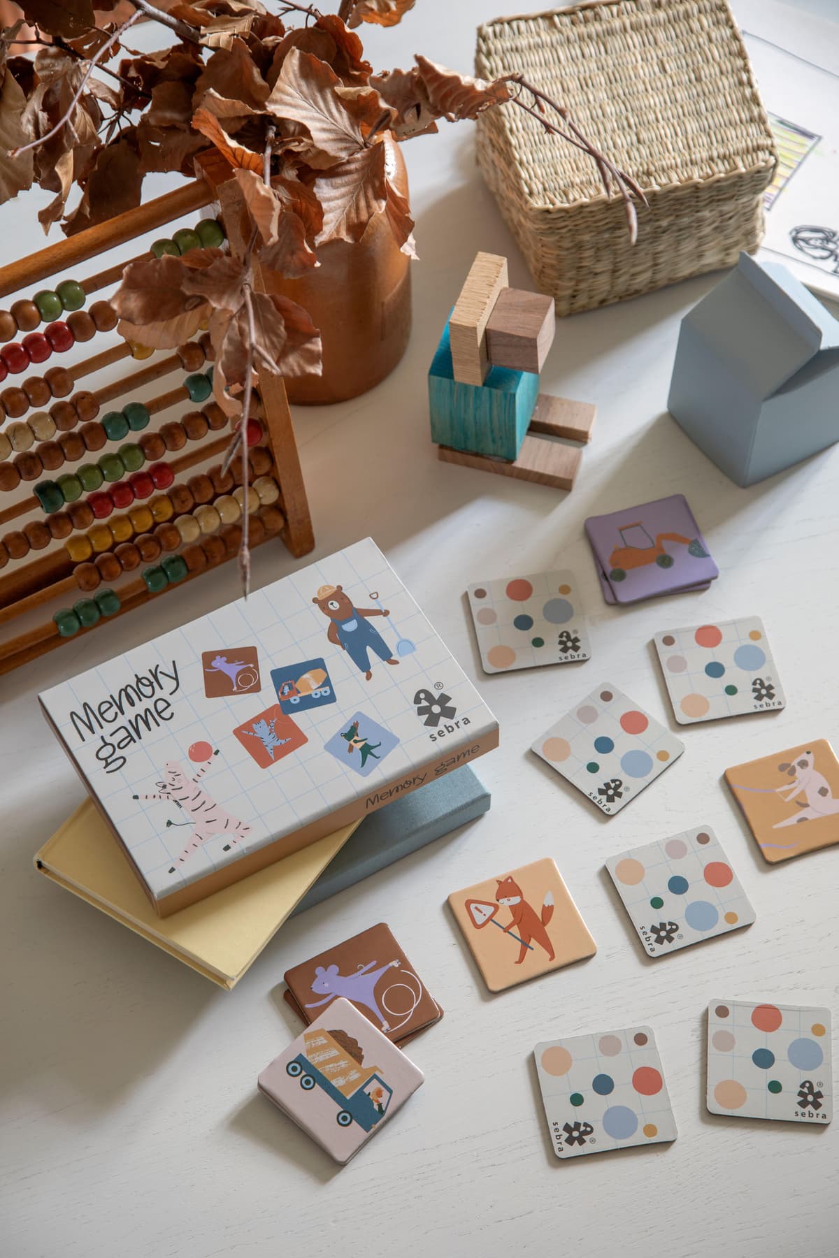 Sebra Builders Teeny Toes Memory Game Spel thumbnail 2