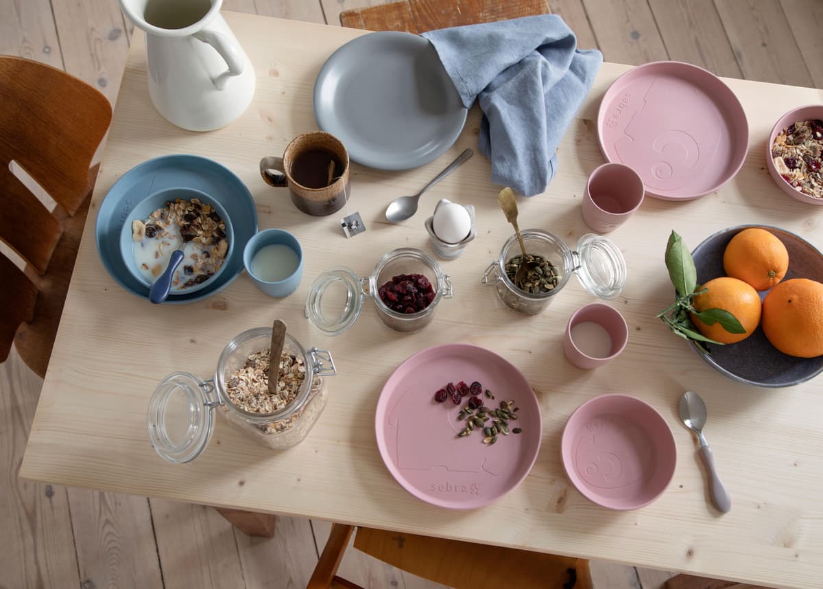 Sebra Mums Drinkbeker Set Van 2 Powder Blue thumbnail 2