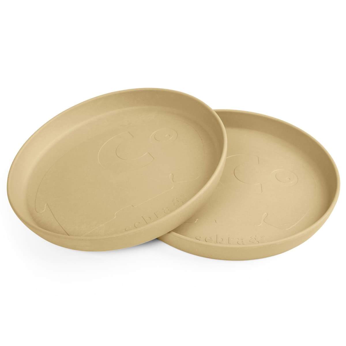 Sebra Mums OntbijtbordØ19 Set Van 2 Wheat Yellow