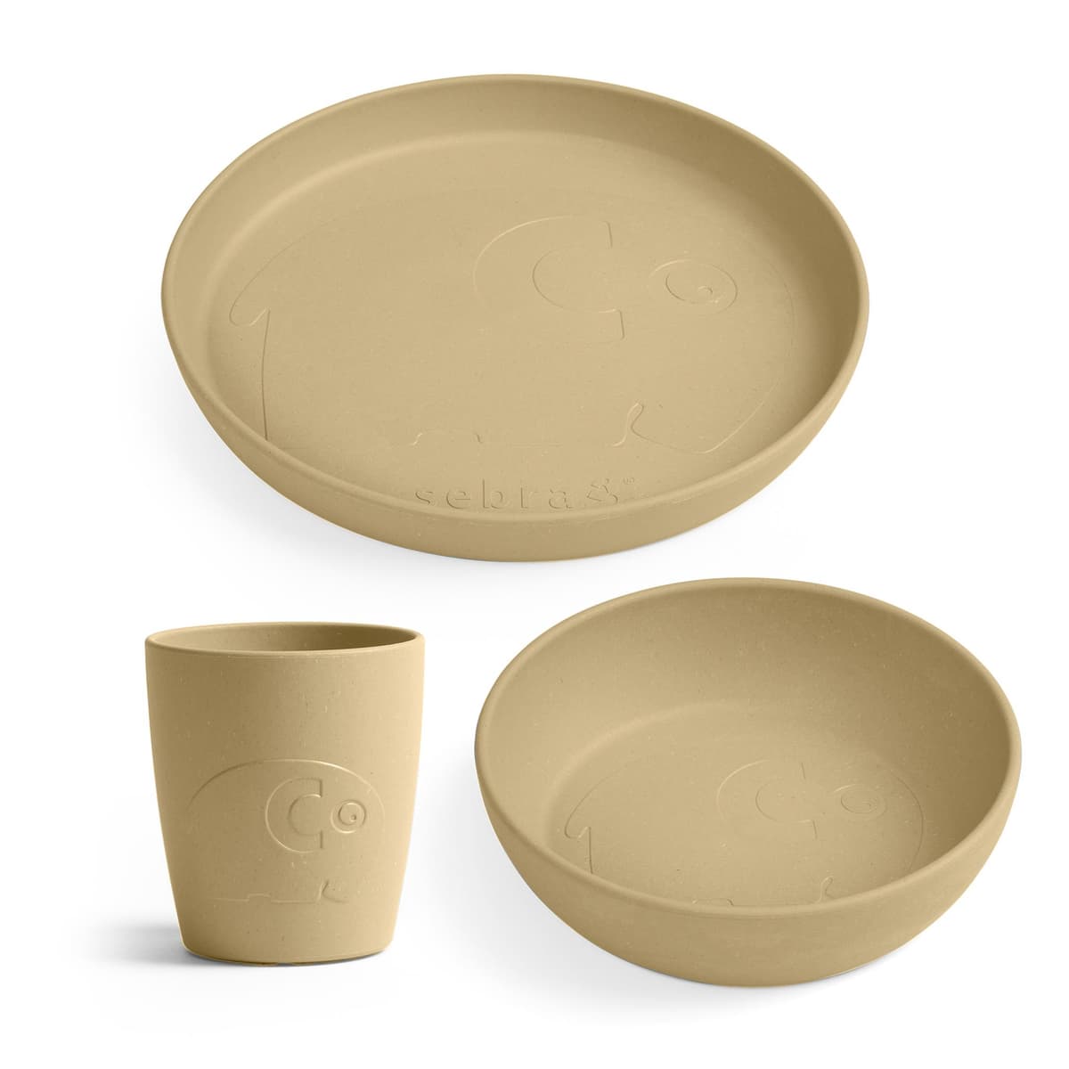 Sebra Mums Diner Set Van 3 Wheat Yellow