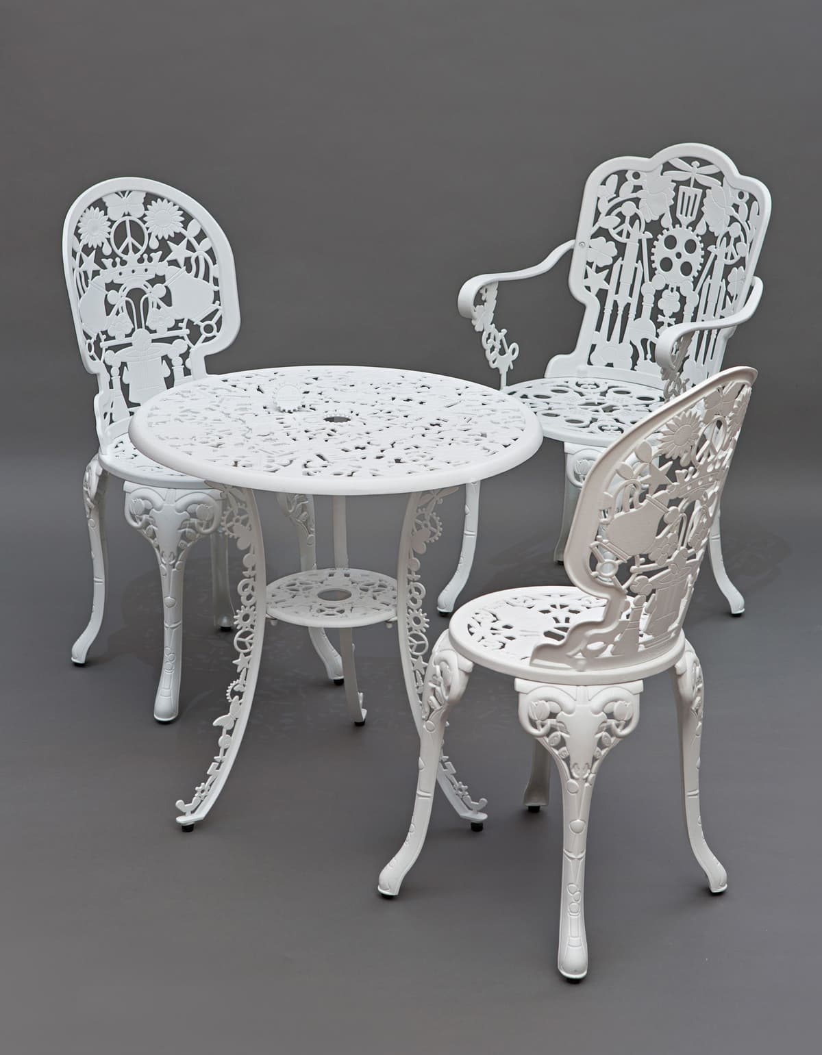 Seletti Industry Garden Tuintafel 70 Wit thumbnail 2