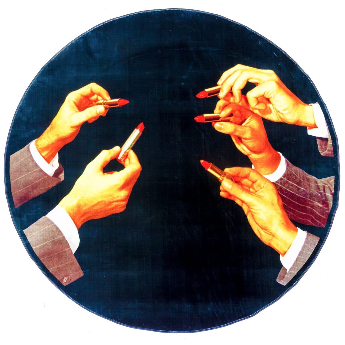 Seletti Toiletpaper VloerkleedØ194 Lipsticks