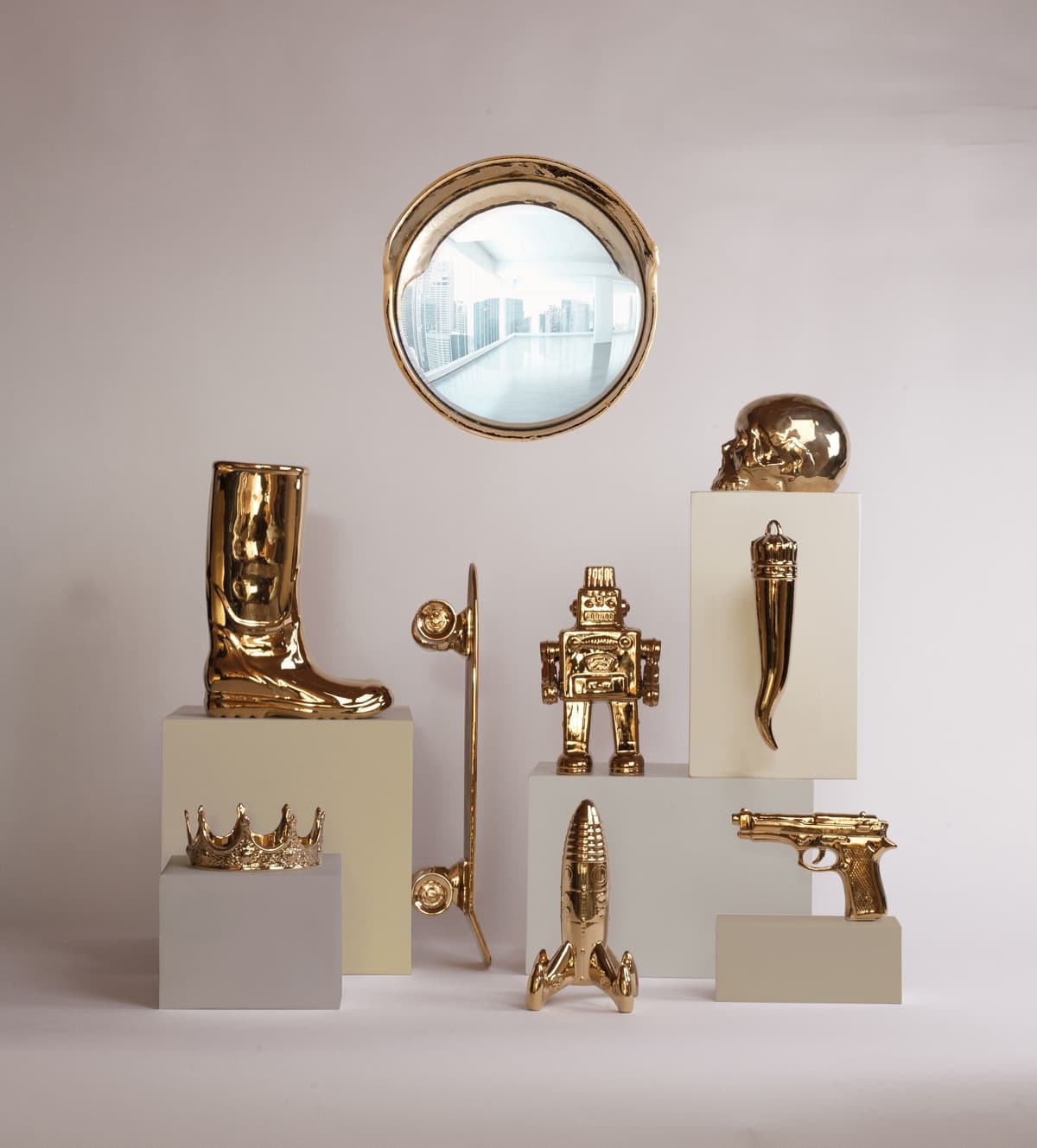 Seletti My Crown Gold Edition Woondecoratie thumbnail 2