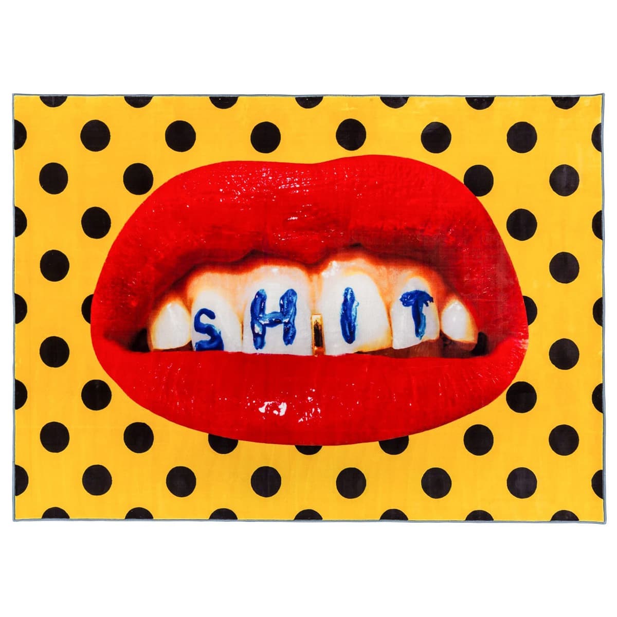 Seletti Toiletpaper Vloerkleed 280x194 Teeth