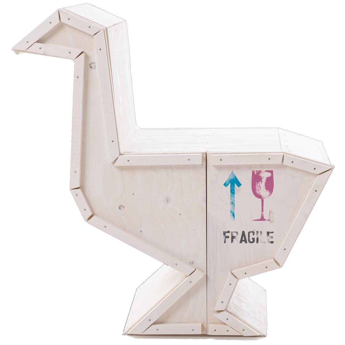 Seletti Sending Goose Opbergkast Wit