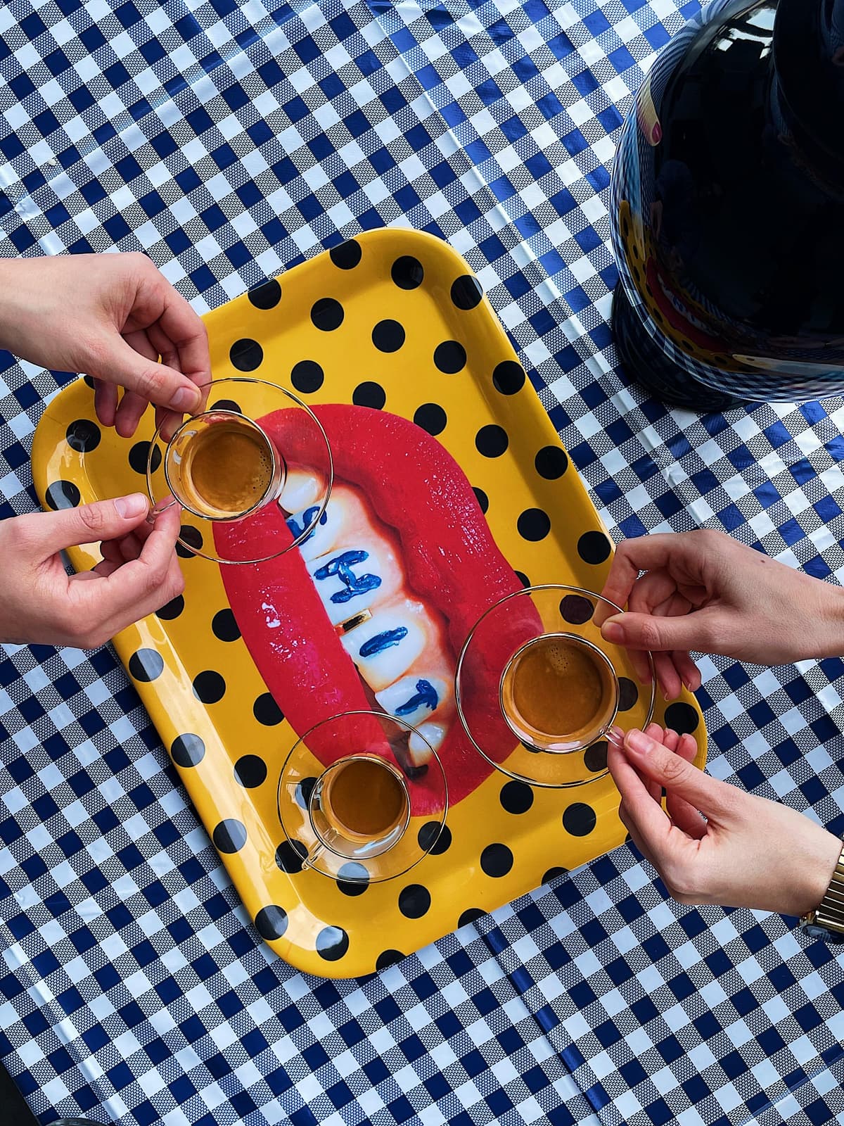 Seletti Toiletpaper Dienblad Lipsticks Pink thumbnail 4