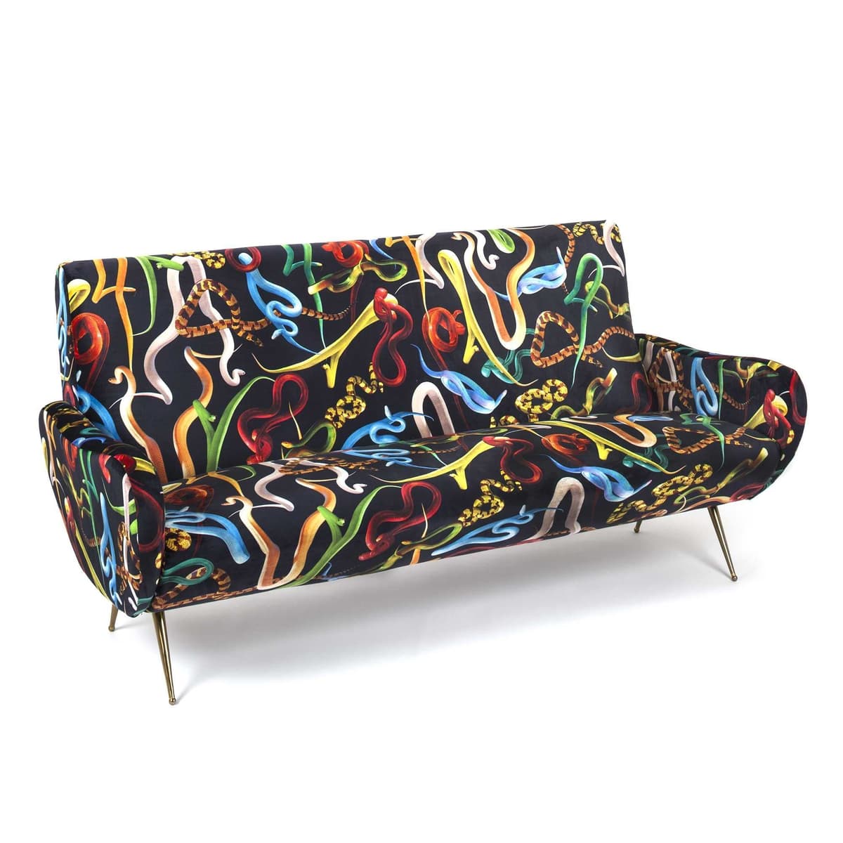Seletti Toiletpaper Lounge Sofa 3-zits Snakes