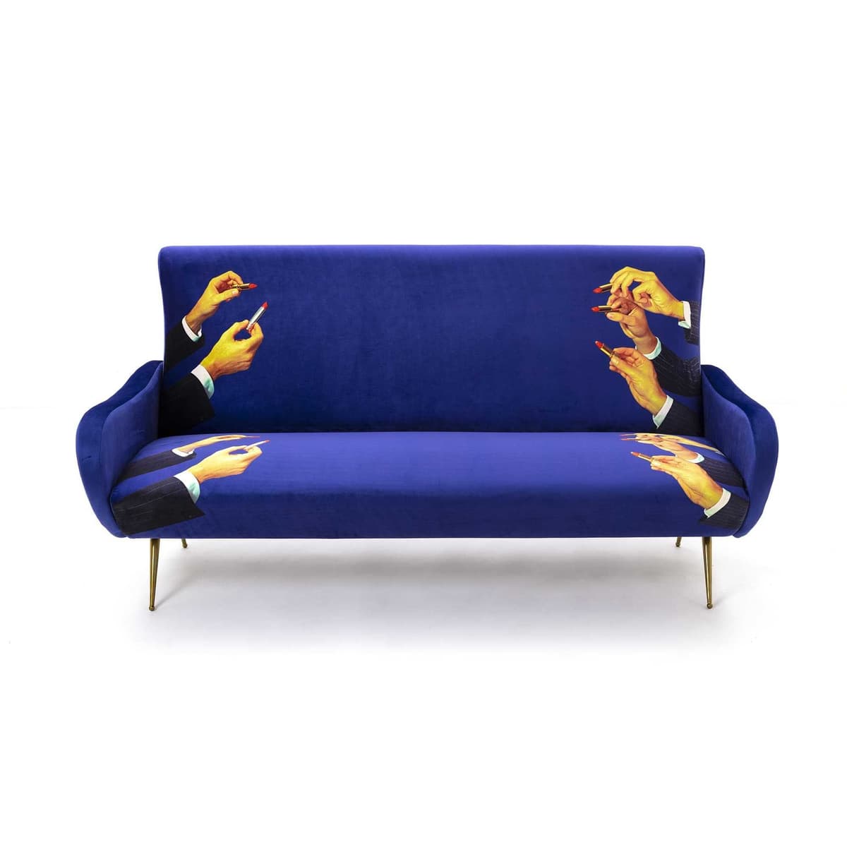 Seletti Toiletpaper Lounge Sofa 3-zits Lipsticks