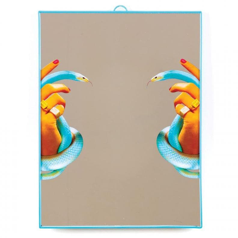 Seletti Toiletpaper Spiegel Large Hands With Snakes