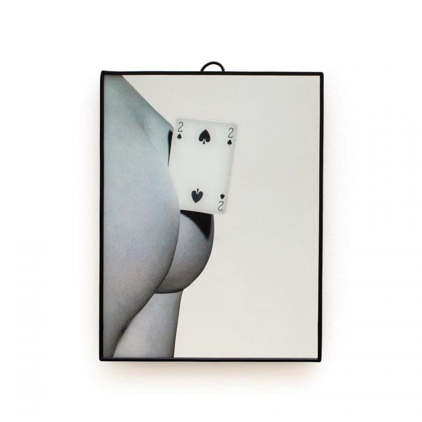 Seletti Toiletpaper Spiegel Small Two Of Spades