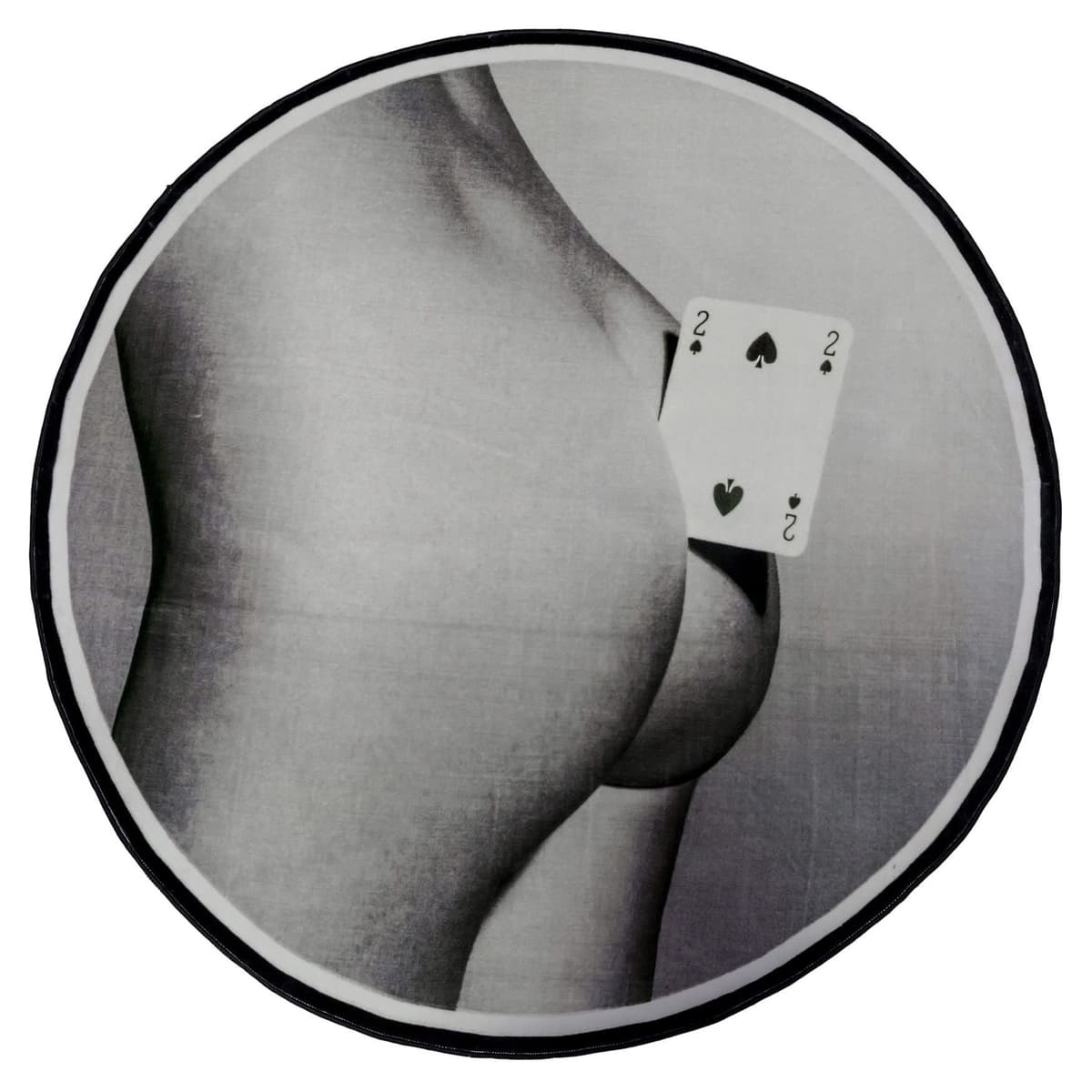 Seletti Toiletpaper VloerkleedØ194 Two Of Spades