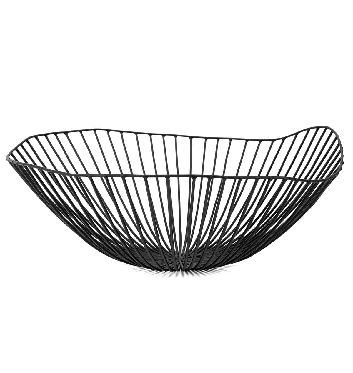 Serax Metal Sculptures By Antonino Sciortino Cesira FruitschaalØ39 Zwart