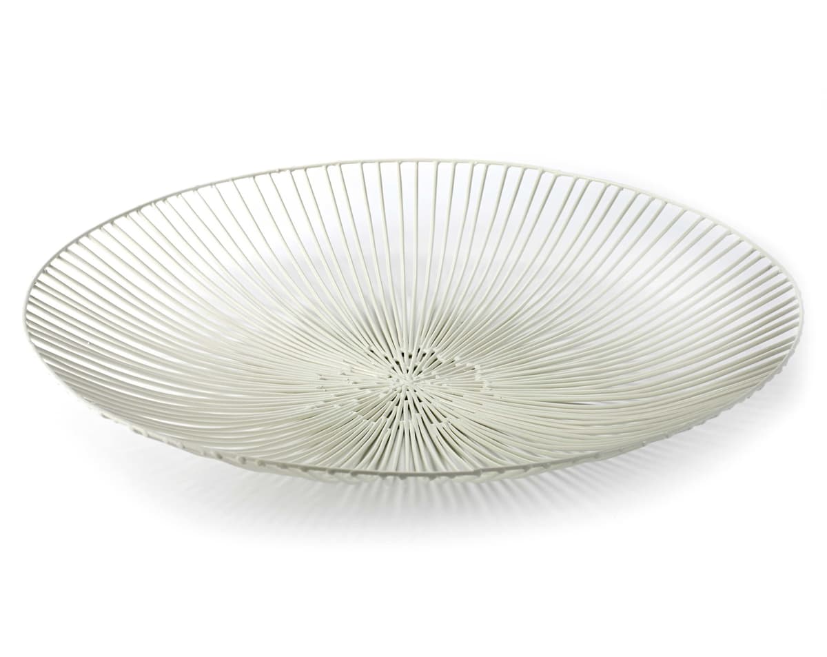 Serax Metal Sculptures By Antonino Sciortino Edo FruitschaalØ50 Wit