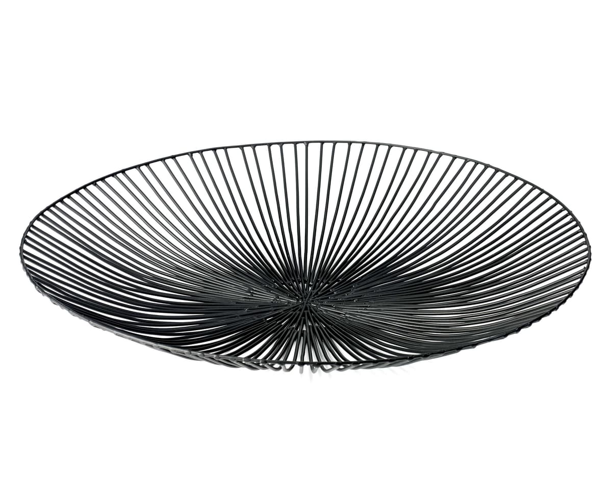 Serax Metal Sculptures By Antonino Sciortino Edo FruitschaalØ50 Zwart