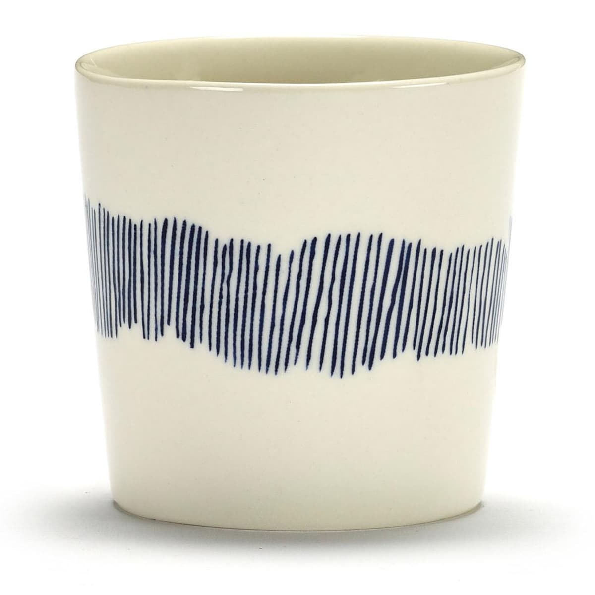 Serax Feast By Ottolenghi Mok 25cl White Stripes Blue