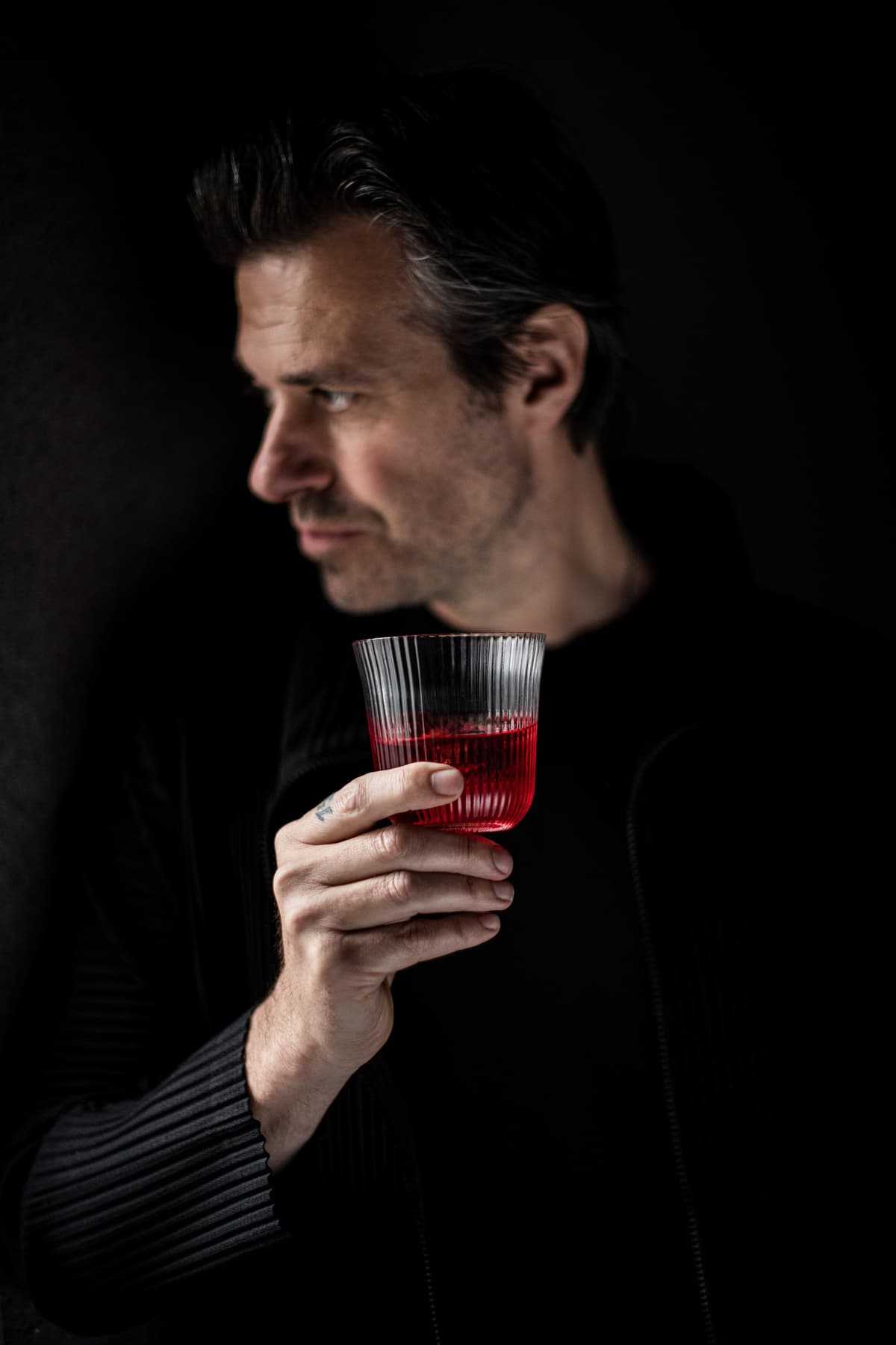 Serax Inku By Sergio Herman Glazen 30cl Set Van 4 thumbnail 3