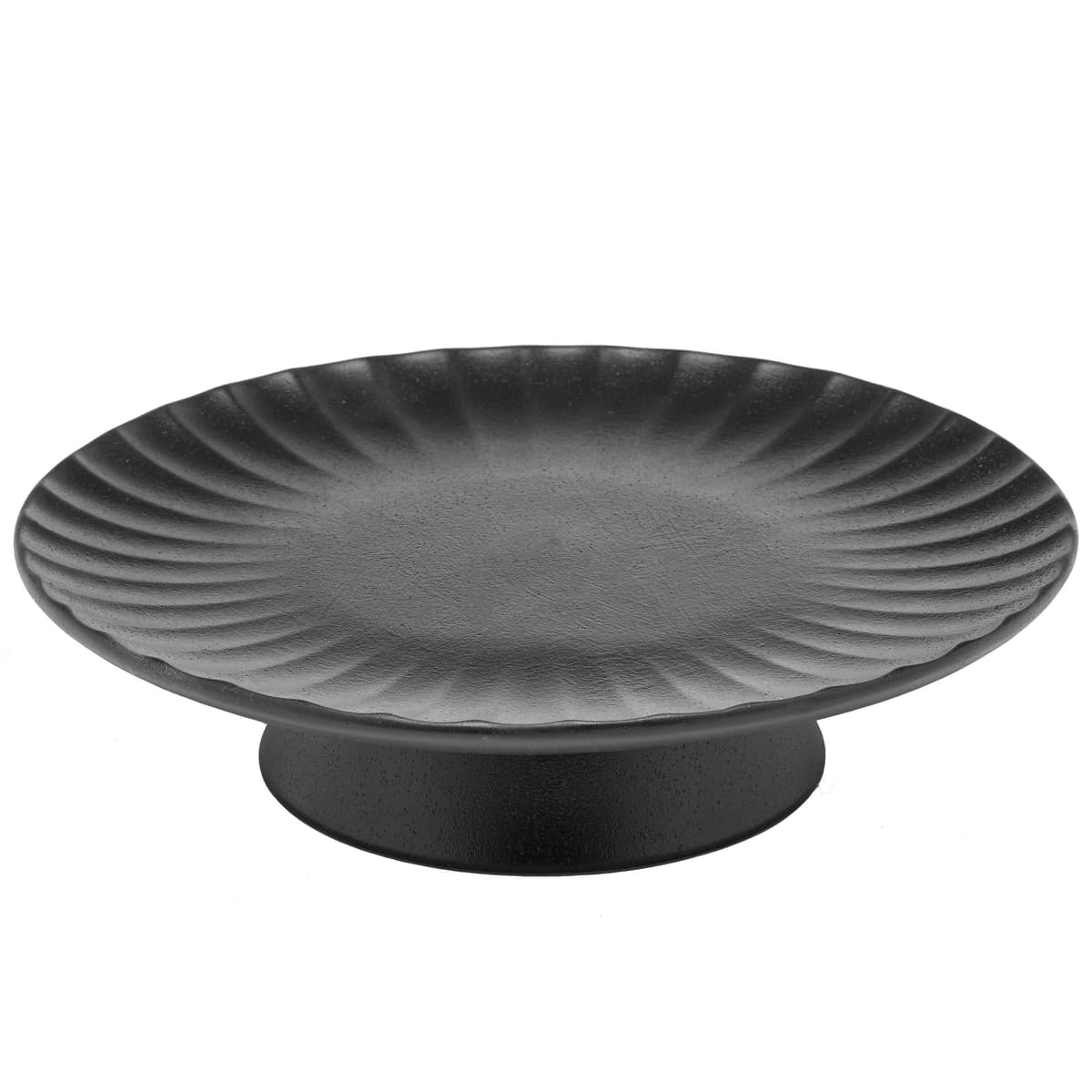 Serax Inku By Sergio Herman Taartplateau LargeØ24 Zwart