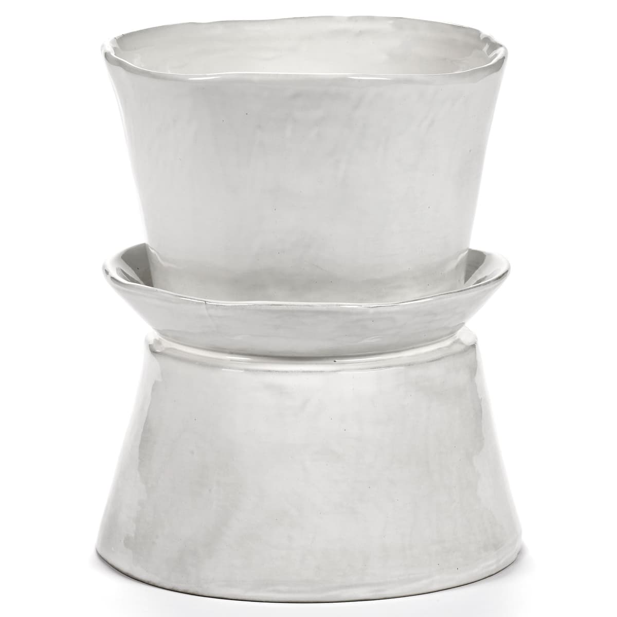 Serax La Mère By Marie Michielssen Vaas Ø19 Off-white