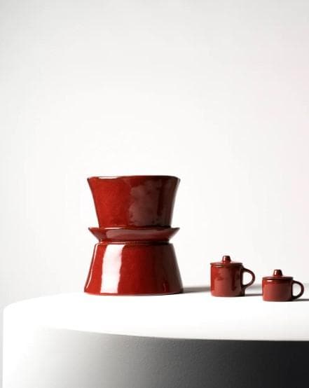 Serax La Mère By Marie Michielssen Vaas Ø19 Venetian Red thumbnail 3