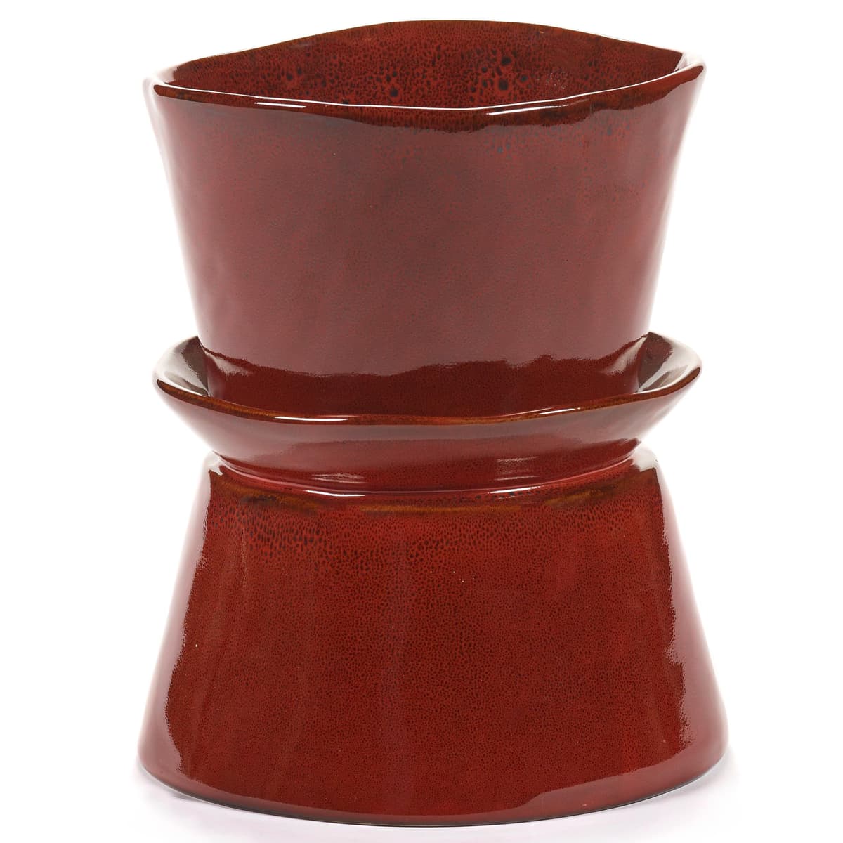 Serax La Mère By Marie Michielssen Vaas Ø19 Venetian Red