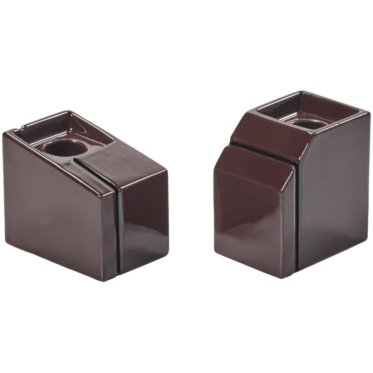 Serax Silos Kandelaar Set Van 2 Burgundy