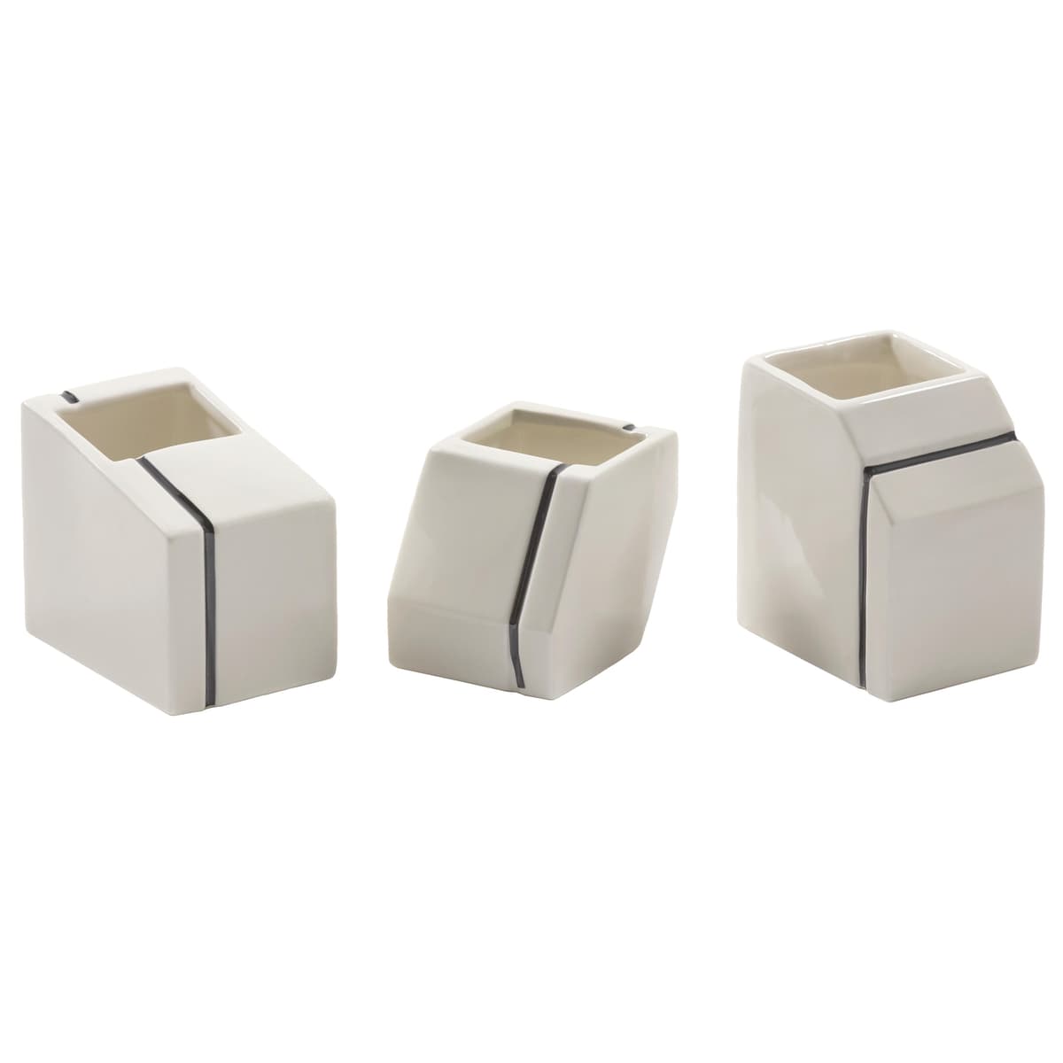 Serax Silos Mini Vaas Set Van 3 White