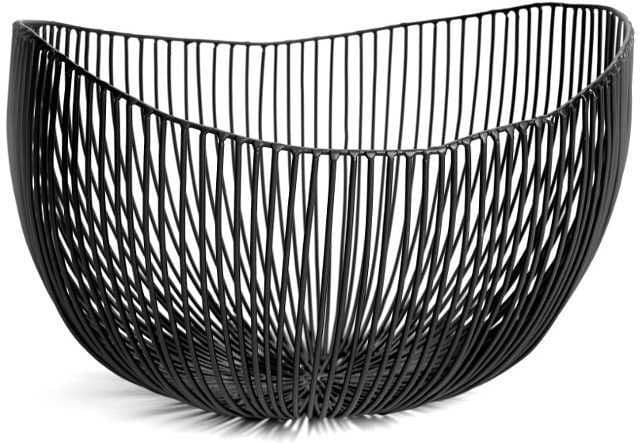 Serax Metal Sculptures By Antonino Sciortino Tale FruitschaalØ29 Zwart