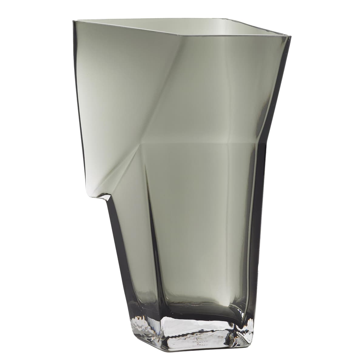 Serax Vase°8 Dunk By Bob Verhelst Vaas Ø18,5 Smokey Grey