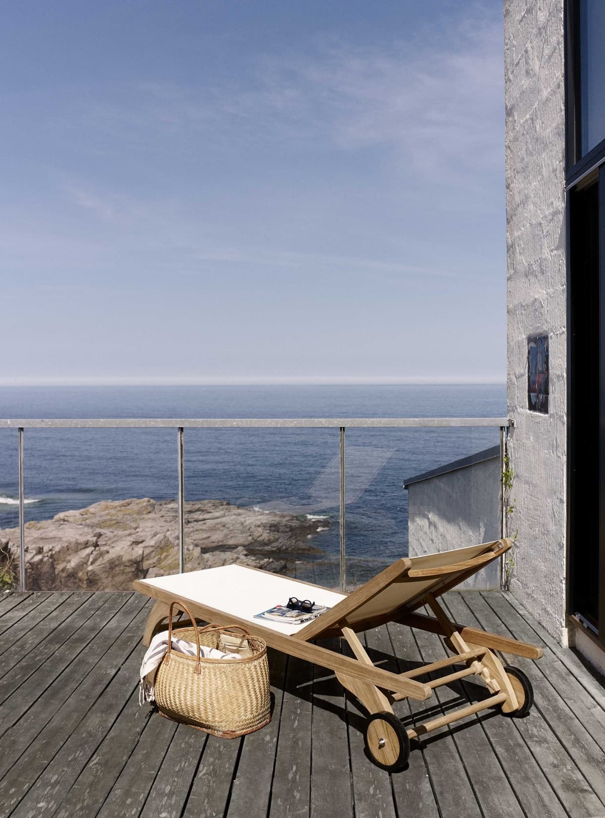 Fritz Hansen Columbus Ligstoel Zwart thumbnail 2