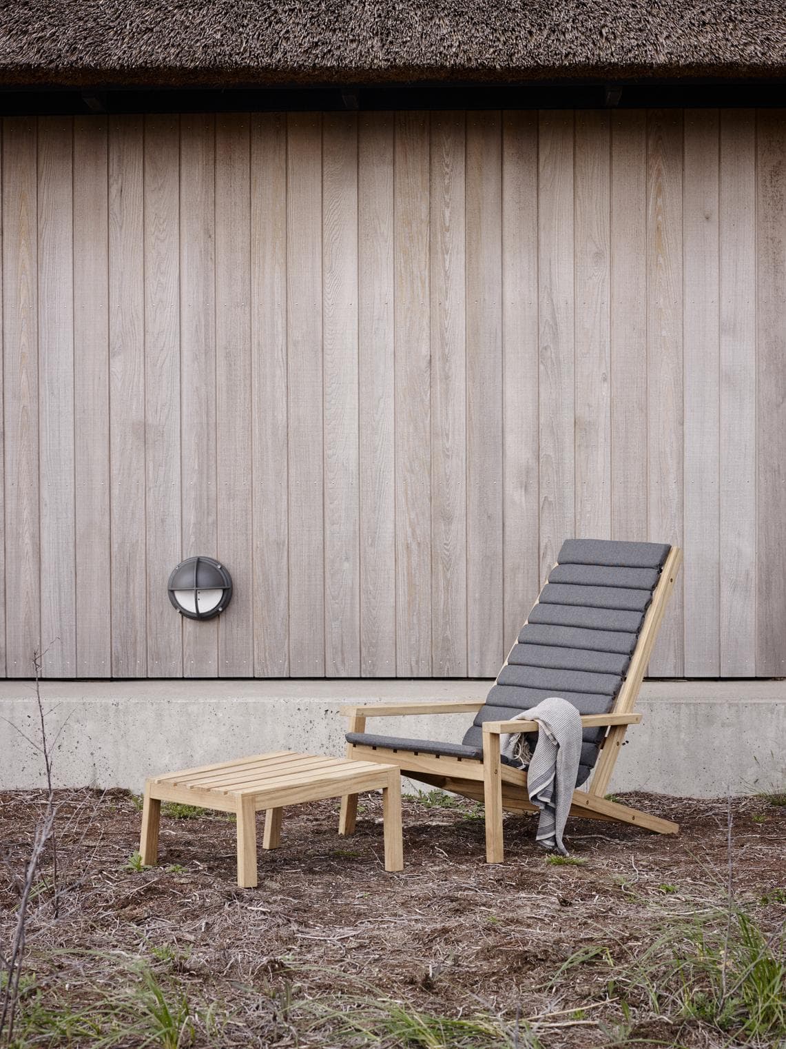 Fritz Hansen Kussen Voor Between Lines Fauteuil Lemon/Sand Stripe thumbnail 2