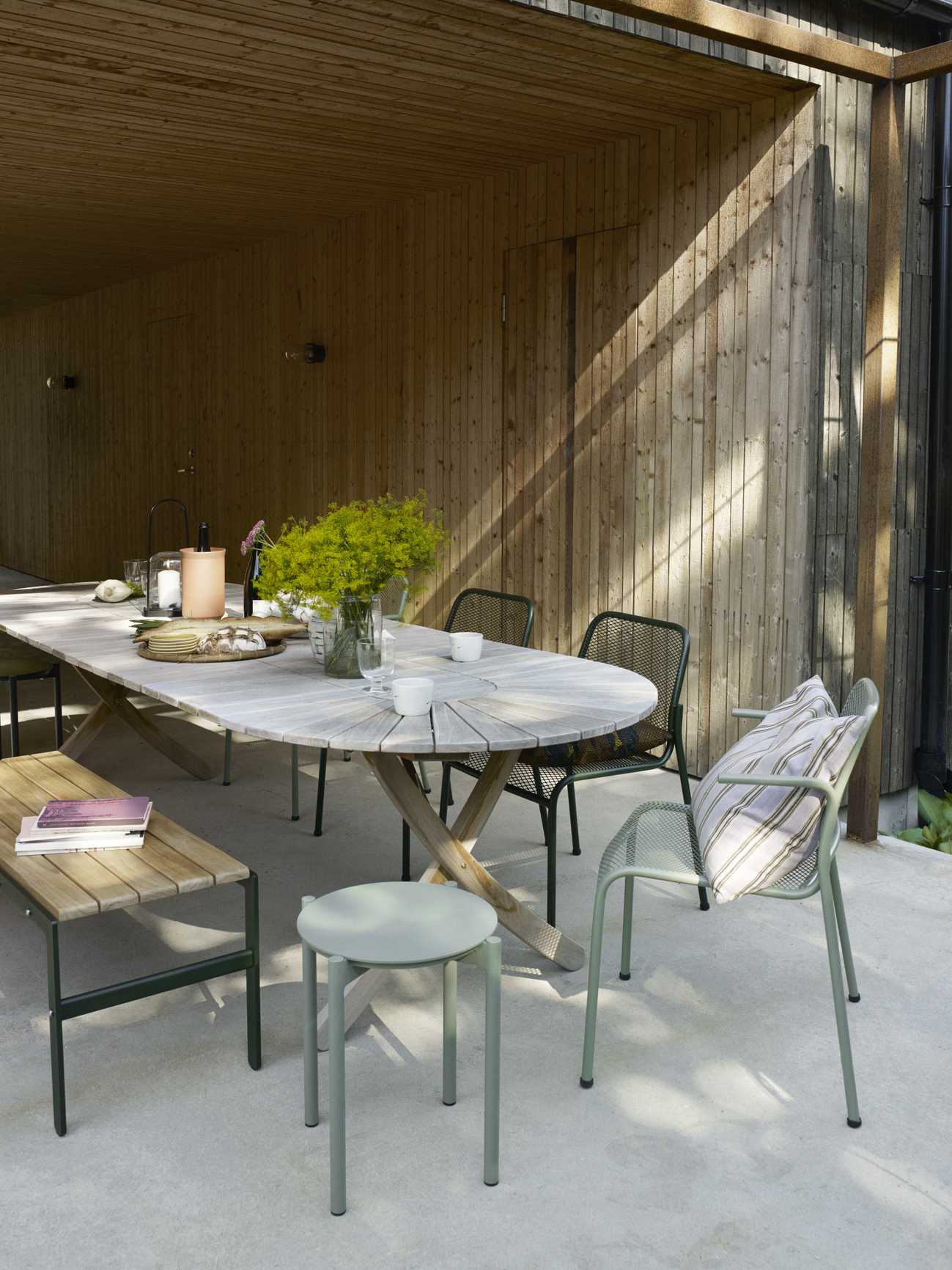 Fritz Hansen Selandia Tuintafel 100x180 Ovaal thumbnail 3