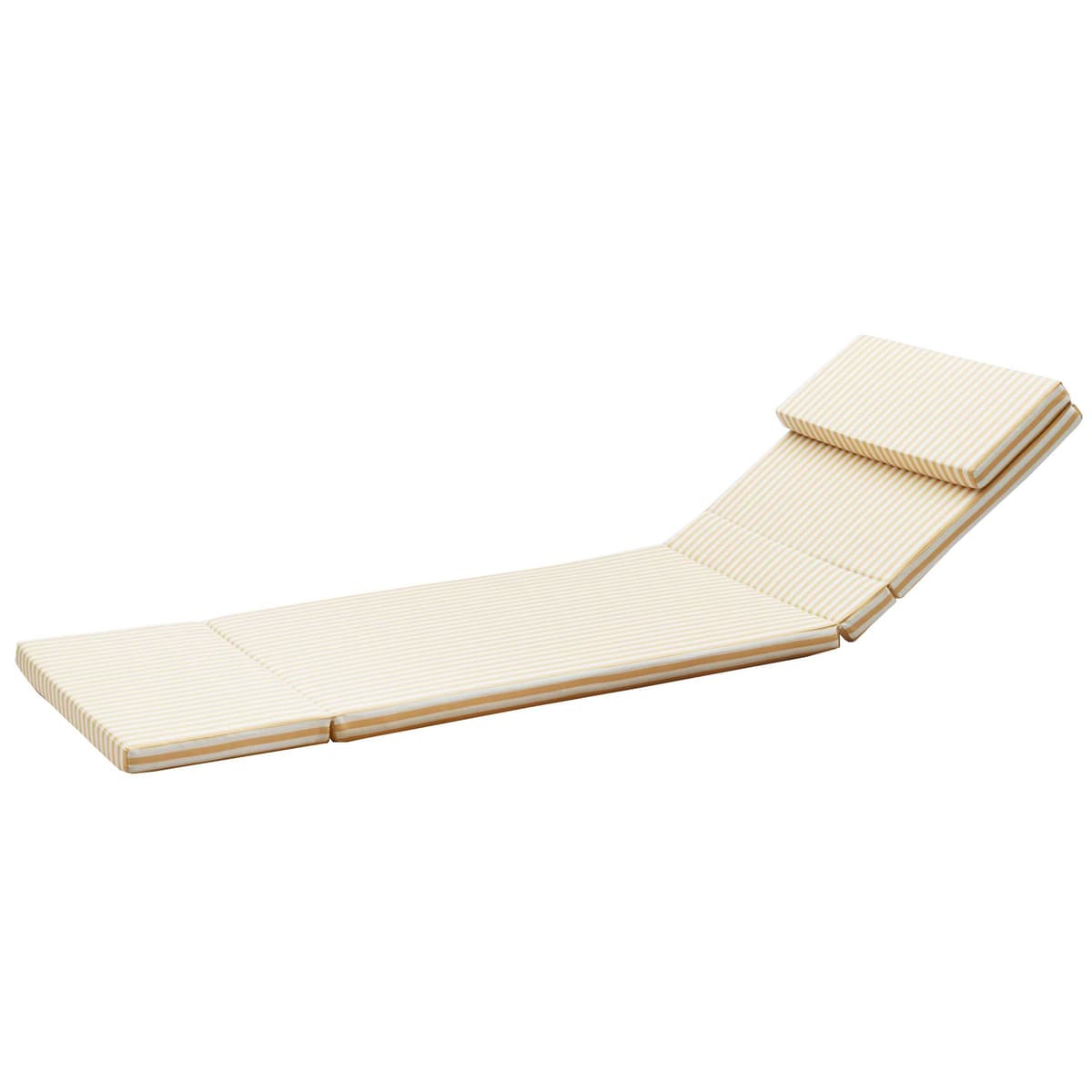 Fritz Hansen Riviera Ligbed Tuinkussen Golden Yellow Stripe