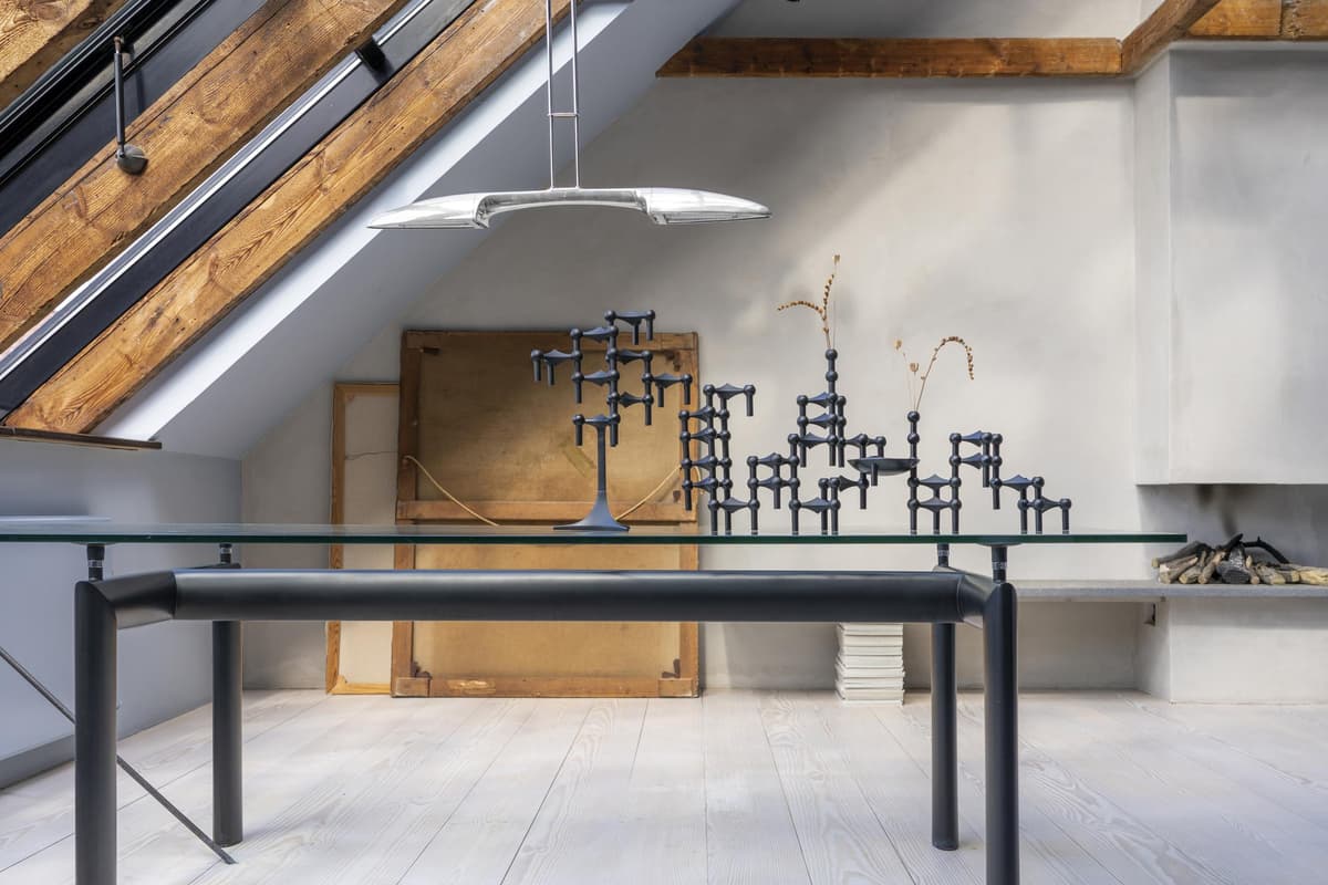 Stoff Nagel Stoff Nagel Kandelaar H23 Chroom thumbnail 3