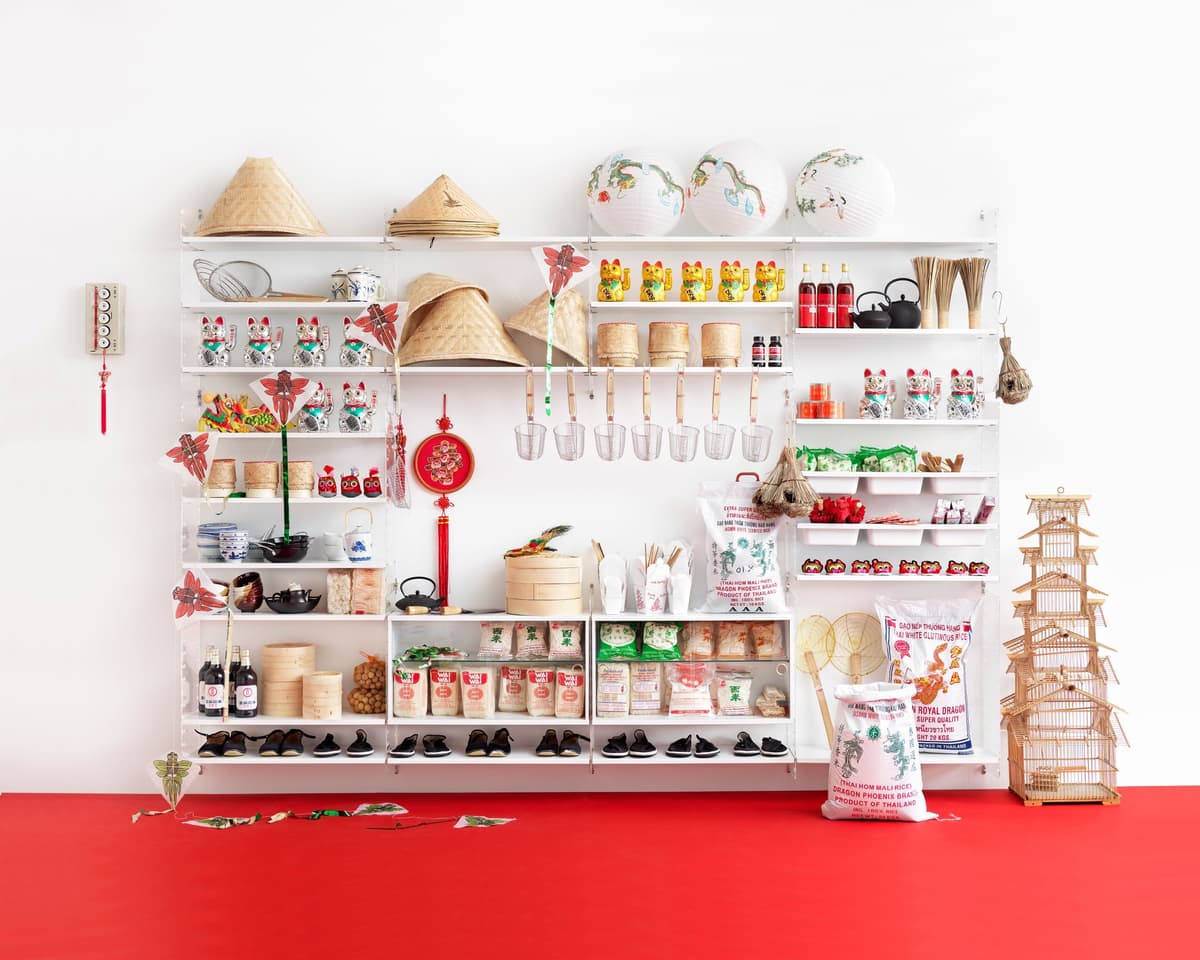 String Furniture Shelf 58 X 30 Cm Beige 3-pack thumbnail 2