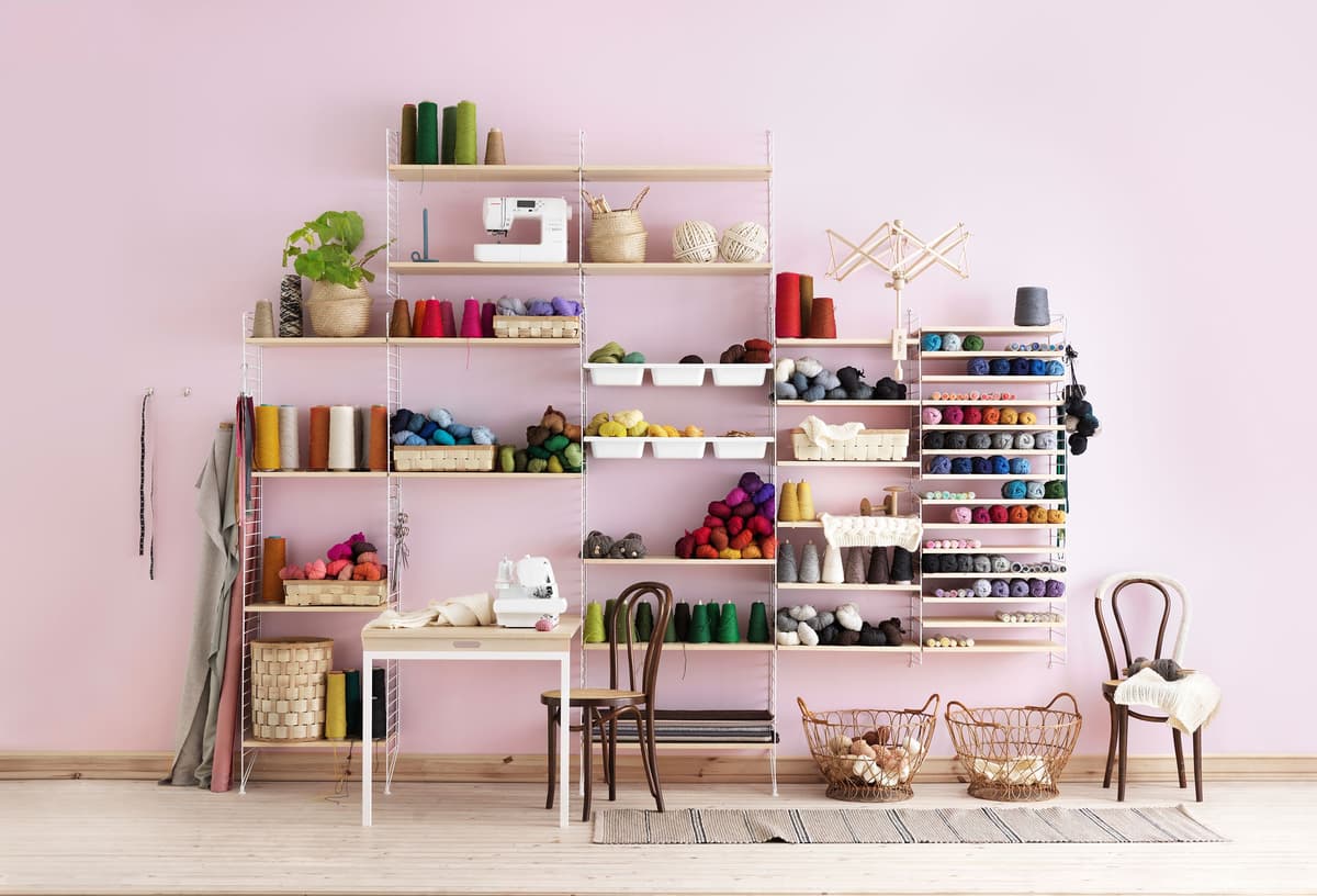 String Furniture Floor Side Panel 1-pack 30 X 85 Cm Donkergrijs thumbnail 3