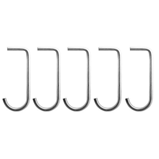 String Furniture Hook Set Van 5 Roestvrijstaal