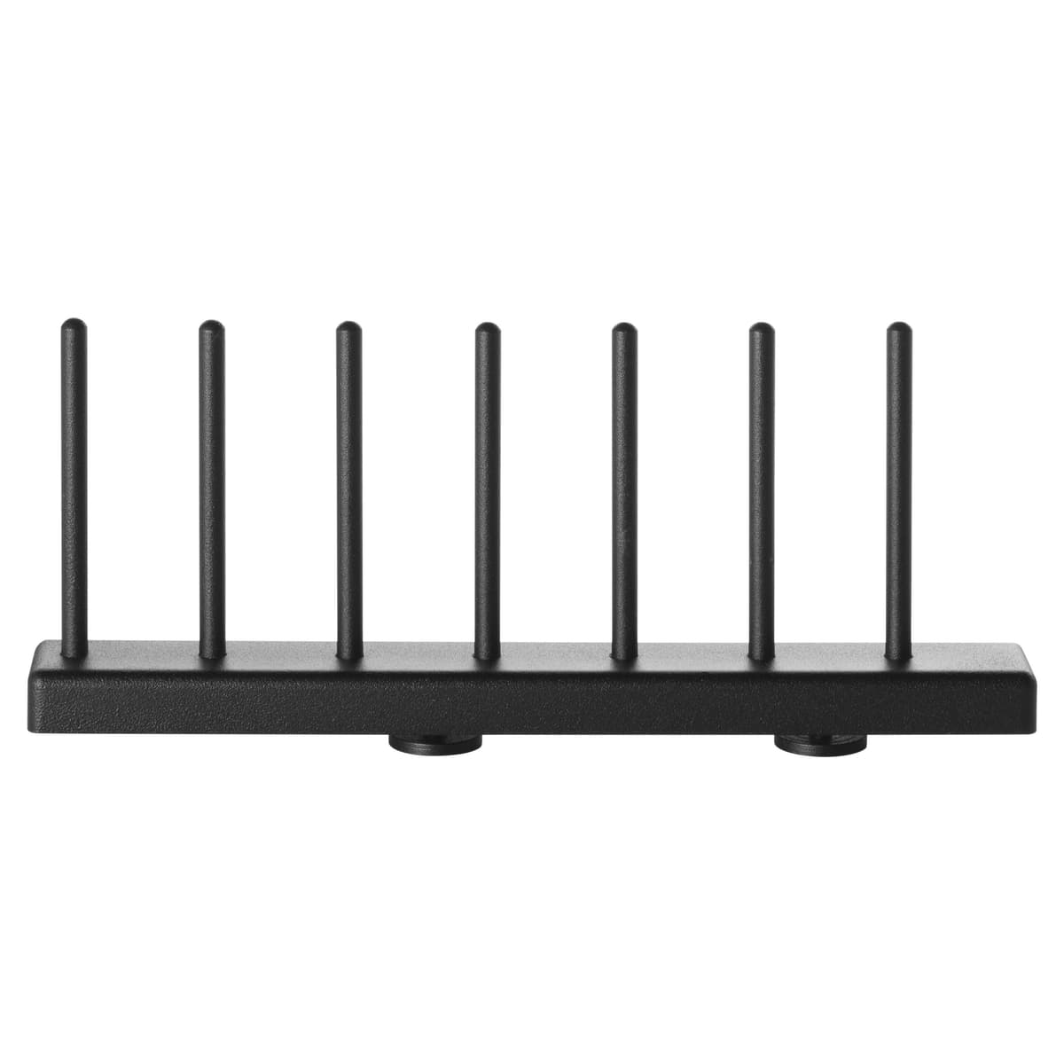 String Furniture Plate Rack 20cm Set Van 2 Zwart