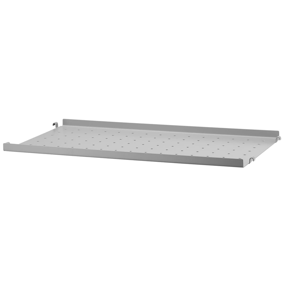 String Furniture Metal Shelf Low Edge 58x30 1-pack Grijs