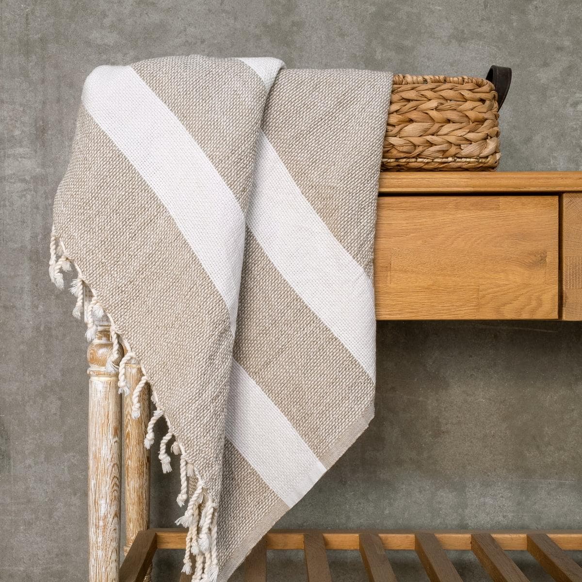 Studio Zondag Linen Basket 130x170 Spicy Orange thumbnail 3