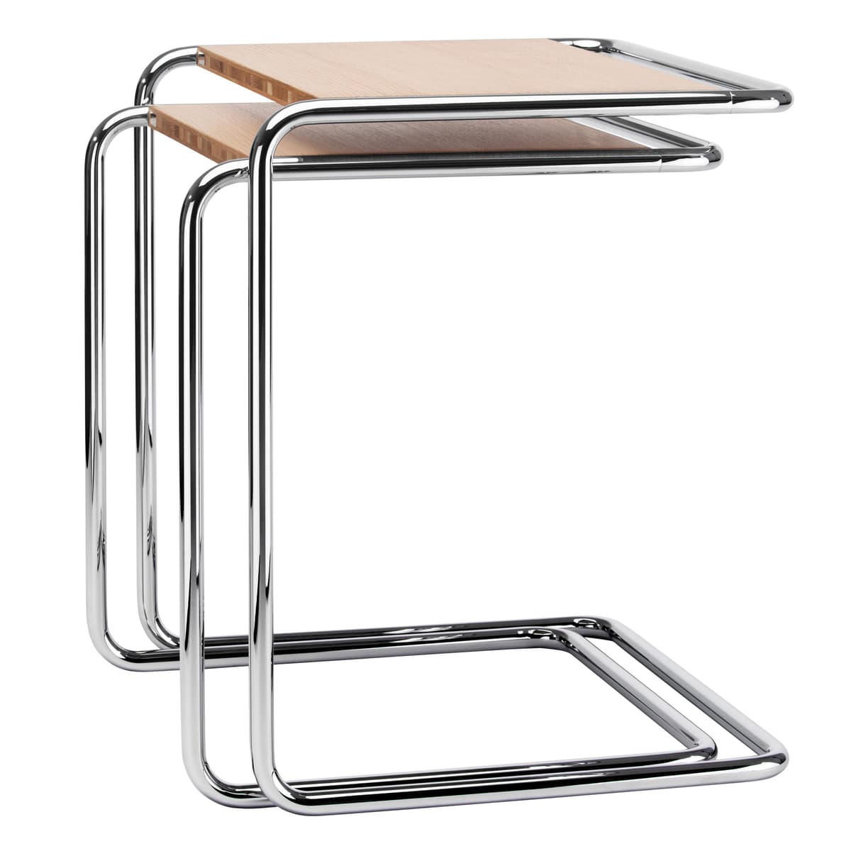 Thonet B97 Bijzettafel Set Van 2 Pure Materials Eiken Geolied