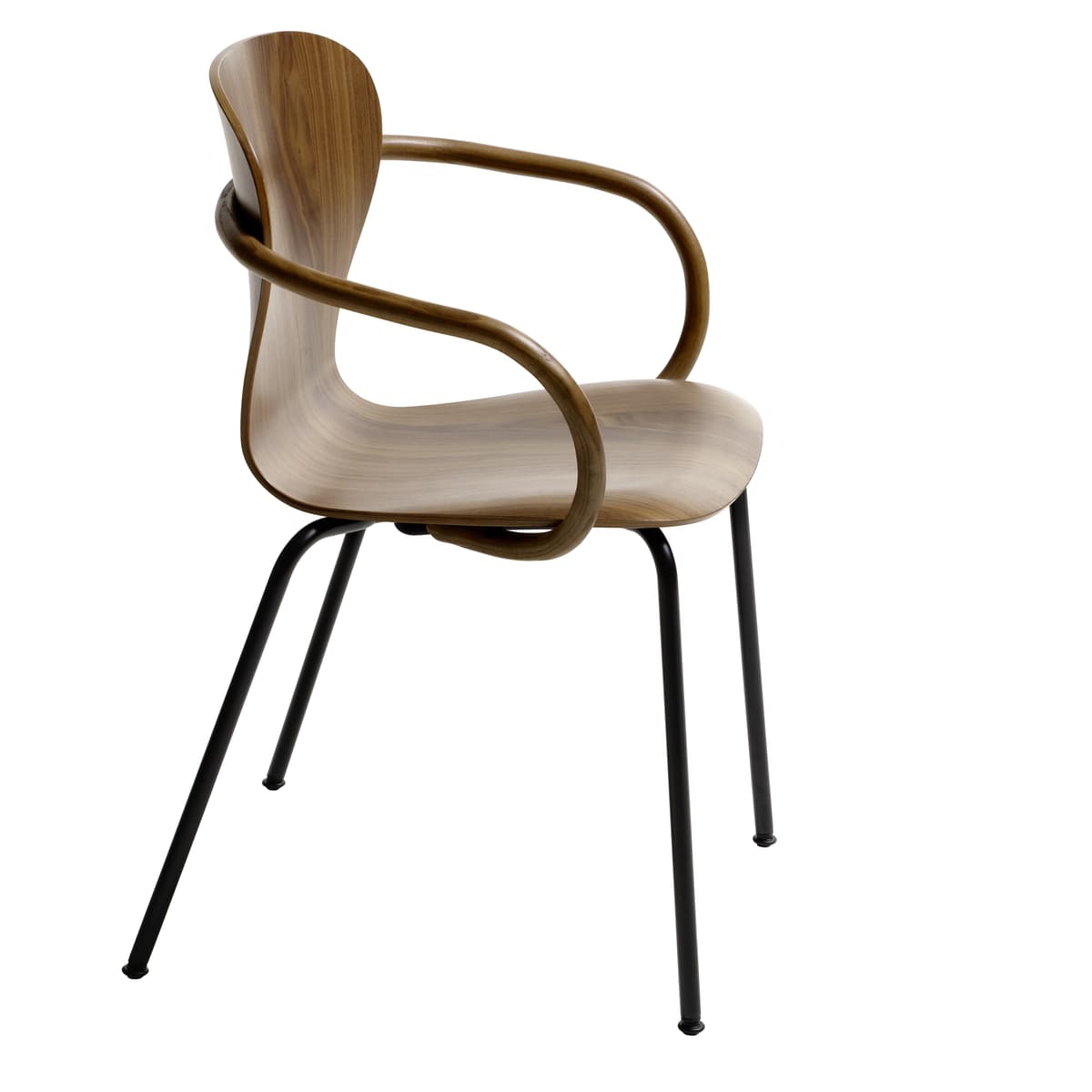 Thonet S220 F Eetkamerstoel Walnoot