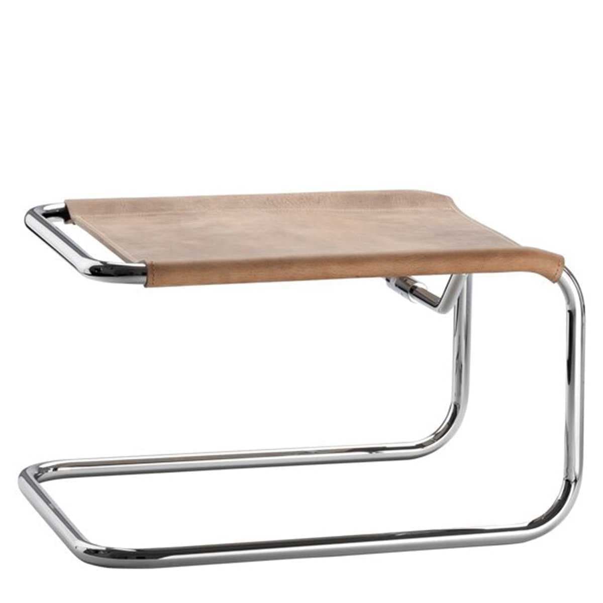 Thonet S35 LH Hocker Buffelleder