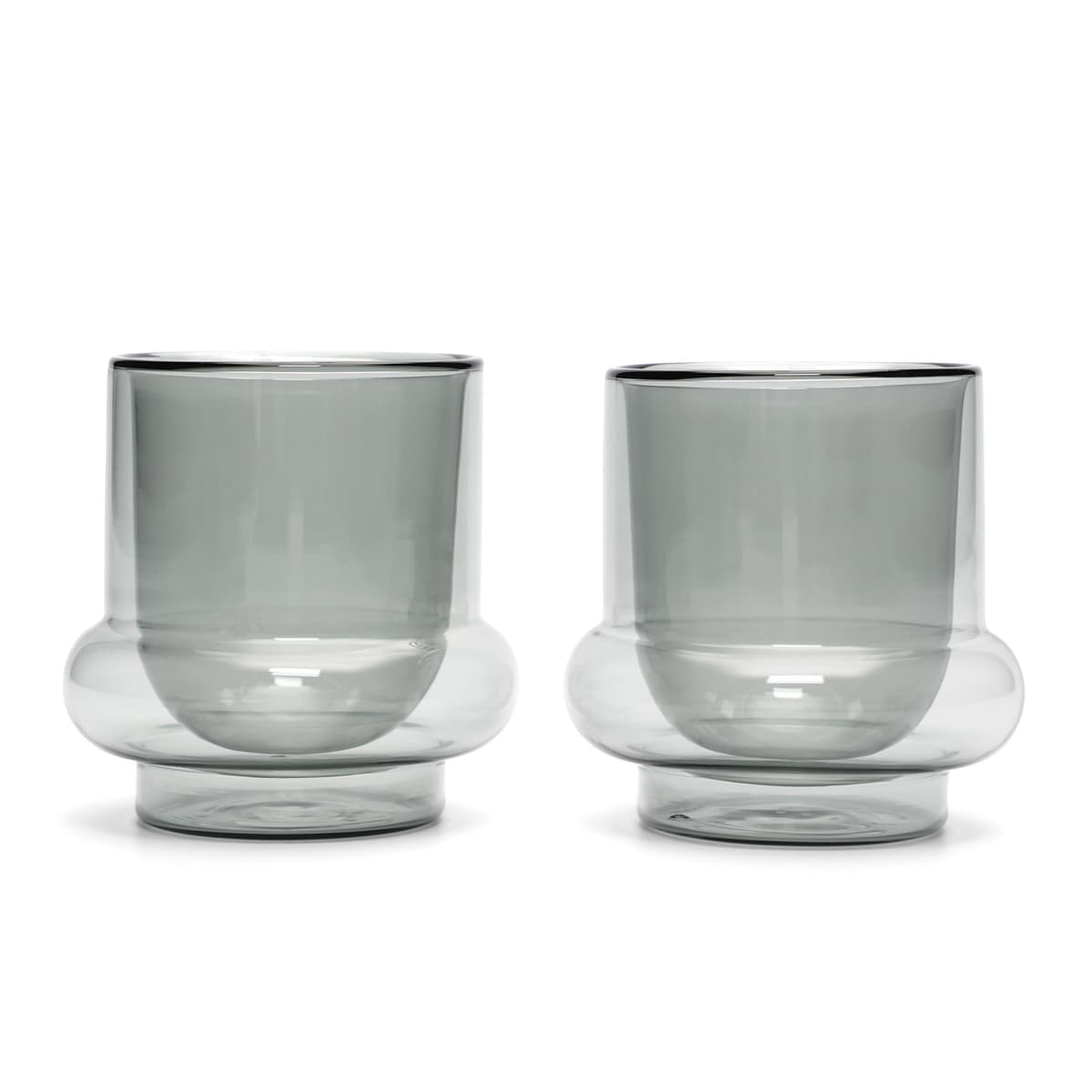 Tom Dixon Bump Koffie Mok Set Van 2 Grijs