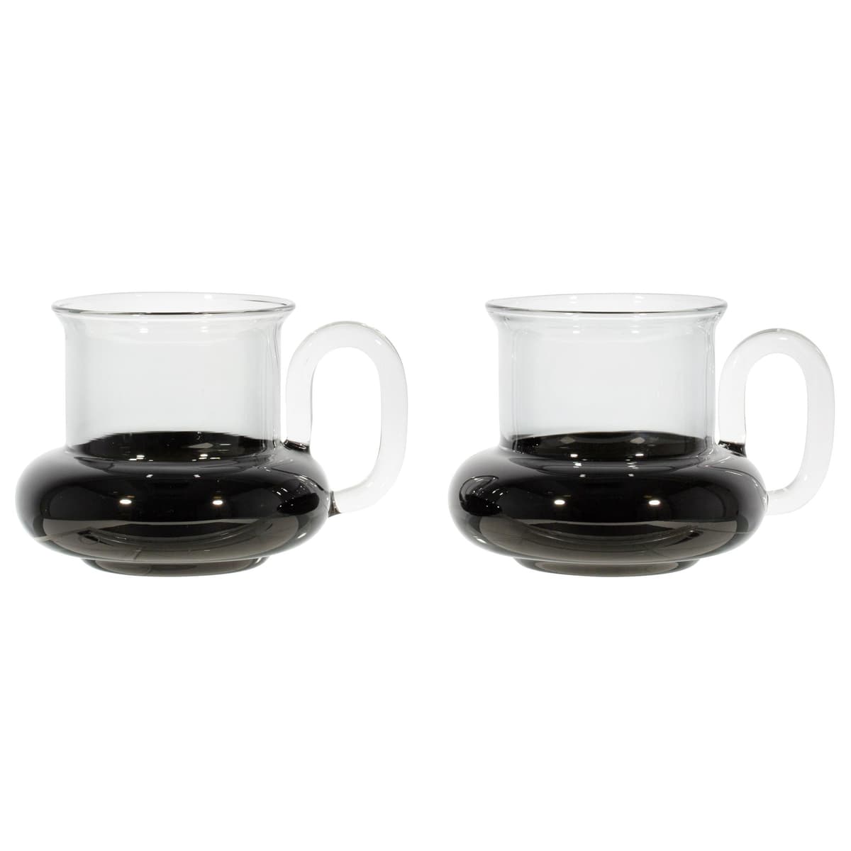 Tom Dixon Bump Mok Set Van 2 Zwart