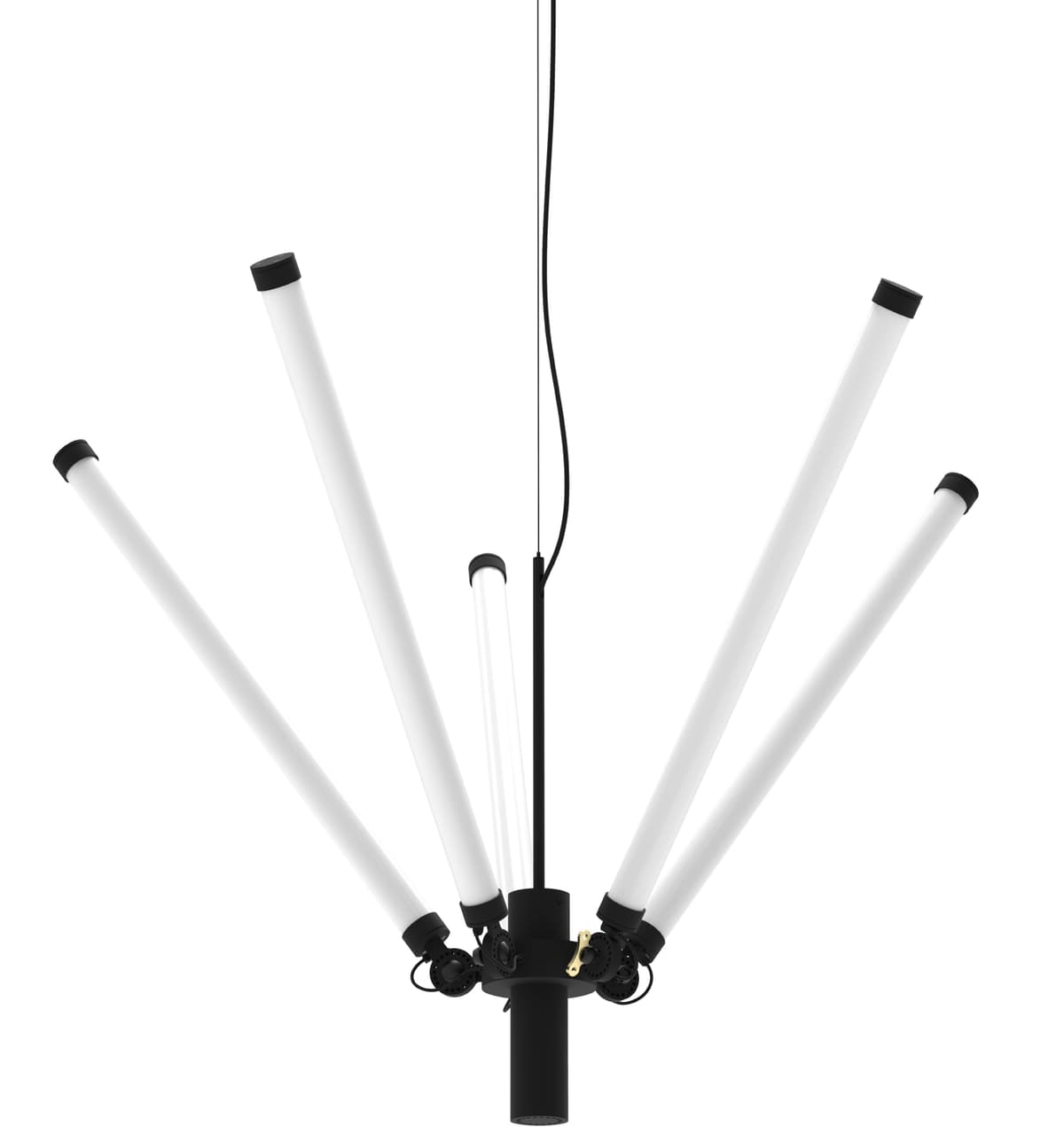 Tonone Mr Tubes KroonluchterØ168 LED Smokey Black