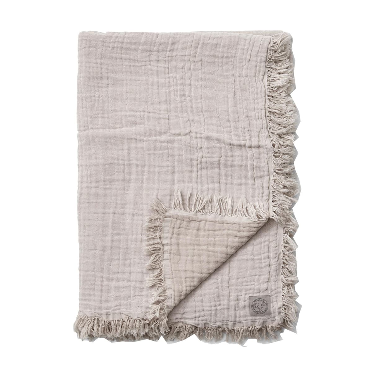 &tradition Cotton Throw SC32 Plaid 140x210 Cloud&Milk